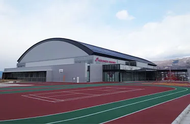 指定管理者事業:塩尻市総合体育館外観